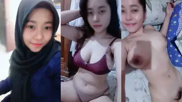 Ukhti Jilbab Digoyang Rekan Kerja Lemas Di Kursi Kantor poster